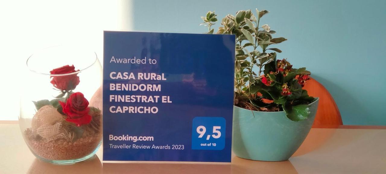 Casa Rural Benidorm Finestrat El Capricho Luaran gambar